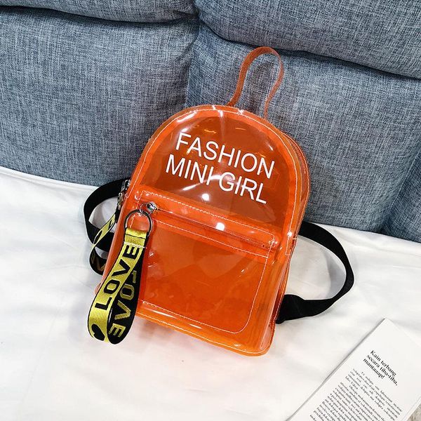 backpack jelly transparent pvc trend wild one shoulder crossbody laser plastic child korean beach bag tide
backpack jelly transparent pvc trend wild one shoulder crossbody laser plastic child korean beach bag tide