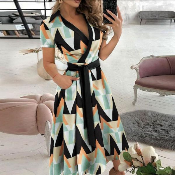 casual dresses women holiday boho dress lace up slim body wrap hips beach long fashion feminino print a line vestidos, Black;gray
casual dresses women holiday boho dress lace up slim body wrap hips beach long fashion feminino print a line vestidos, Black;gray