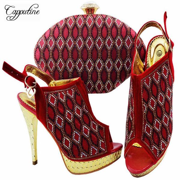 dress shoes capputine italian style woman rhinestone and bag set for party african high heels 7colors stock, Black
dress shoes capputine italian style woman rhinestone and bag set for party african high heels 7colors stock, Black