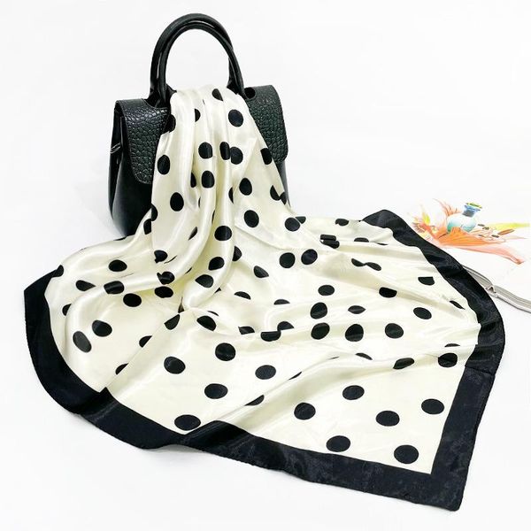 scarves women fashion square scarf bandana vintage polka dot shawl hijab imitate silk satin kerchief stole 90*90cm, Blue;gray
scarves women fashion square scarf bandana vintage polka dot shawl hijab imitate silk satin kerchief stole 90*90cm, Blue;gray