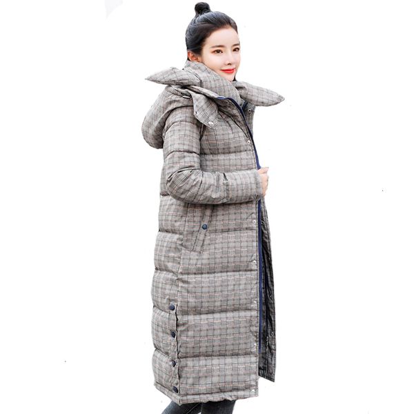 2021 new design winter jacket women plaid warm thicken female long parka cotton padded coat chaqueta feminina invierno v191209, Black
2021 new design winter jacket women plaid warm thicken female long parka cotton padded coat chaqueta feminina invierno v191209, Black