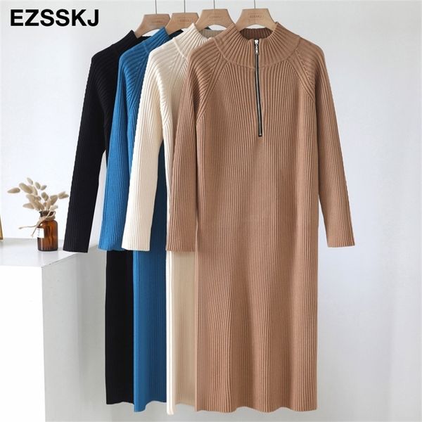 basic summer zipper elegant women loose oversize long female chic knit straight maix dress 201110, Black;gray
basic summer zipper elegant women loose oversize long female chic knit straight maix dress 201110, Black;gray