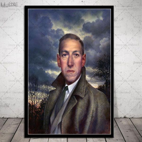 paintings posters and prints lovecraft horrorible portrait wall art poster canvas painting pictures for home decoration
paintings posters and prints lovecraft horrorible portrait wall art poster canvas painting pictures for home decoration