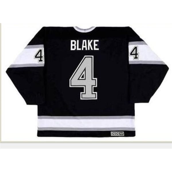goodjob men youth women vintage #4 rob blake los angeles kings 1993 ccm hockey jersey size s-5xl or custom any name or number, Black
goodjob men youth women vintage #4 rob blake los angeles kings 1993 ccm hockey jersey size s-5xl or custom any name or number, Black
