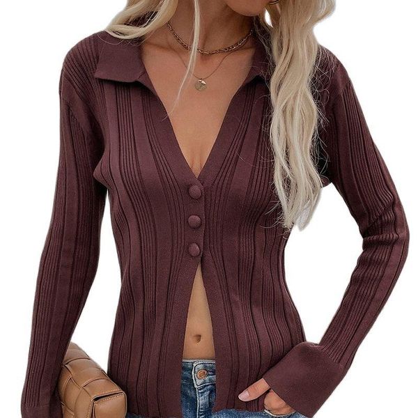women's knits & tees women sweater autumn commuter knit cardigan openwork solid fashion long-sleeved button slim skinny jacket color, White
women's knits & tees women sweater autumn commuter knit cardigan openwork solid fashion long-sleeved button slim skinny jacket color, White
