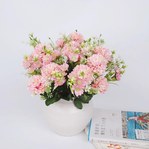 decorative flowers & wreaths 1 bunch of artificial flower ball, chrysanthemum, 7-pointed thorn wedding home decoration, bouquet
decorative flowers & wreaths 1 bunch of artificial flower ball, chrysanthemum, 7-pointed thorn wedding home decoration, bouquet