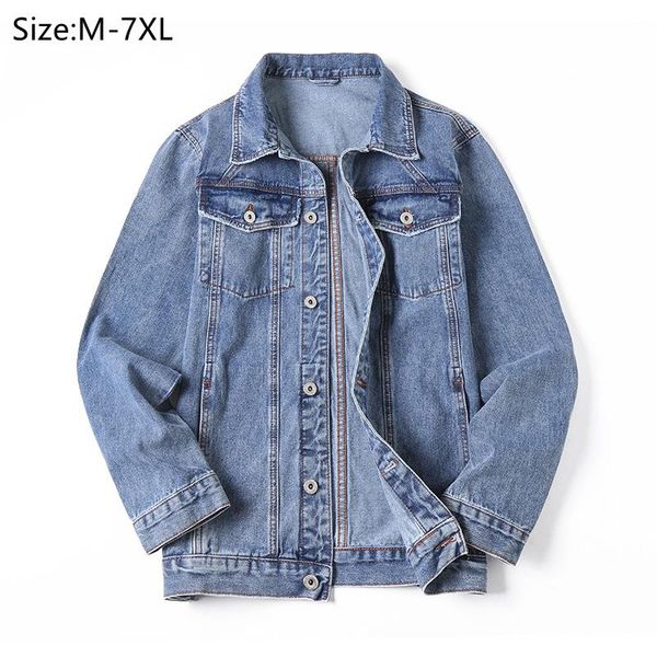 men's jackets classic denim jacket fashion ripped hole loose casual plus size 5xl 6xl 7xl, Black;brown
men's jackets classic denim jacket fashion ripped hole loose casual plus size 5xl 6xl 7xl, Black;brown