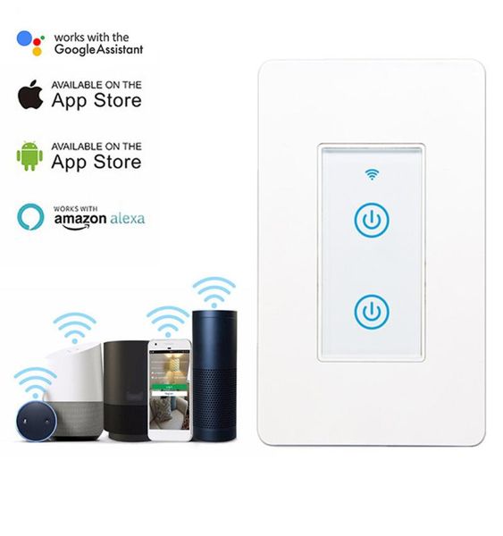 smart home control 10a american standard wifi remote mobile phone voice timing touch screen 2-way dual-control switch
smart home control 10a american standard wifi remote mobile phone voice timing touch screen 2-way dual-control switch