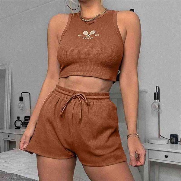 summer tank suits with women tracksuits shorts crop tracksuit sets mini pants sportswear 2 outfits, Gray
summer tank suits with women tracksuits shorts crop tracksuit sets mini pants sportswear 2 outfits, Gray