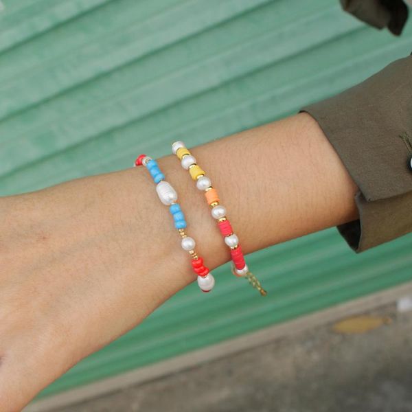 charm bracelets quanchi freshwater pearl fashion stretch bracelet for women handmade miyuki beads pulseras jewelry gift, Golden;silver
charm bracelets quanchi freshwater pearl fashion stretch bracelet for women handmade miyuki beads pulseras jewelry gift, Golden;silver