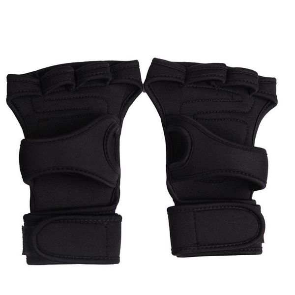 men women anti-slip breathable cycling gym fitness workout wrist support gloves, Black;red
men women anti-slip breathable cycling gym fitness workout wrist support gloves, Black;red