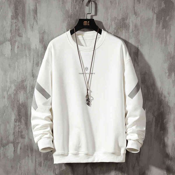 2021 spring and autumn new men's long sve sweater trend men's fashion brand round neck bottoming shirt, Black
2021 spring and autumn new men's long sve sweater trend men's fashion brand round neck bottoming shirt, Black