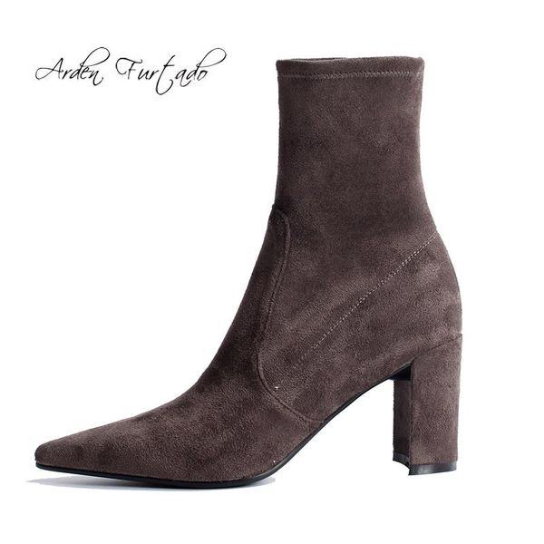boots arden furtado 2021 spring autumn slip on chunky heels 8cm pointed toe fashion ankle shoes for women ladies stretch, Black
boots arden furtado 2021 spring autumn slip on chunky heels 8cm pointed toe fashion ankle shoes for women ladies stretch, Black