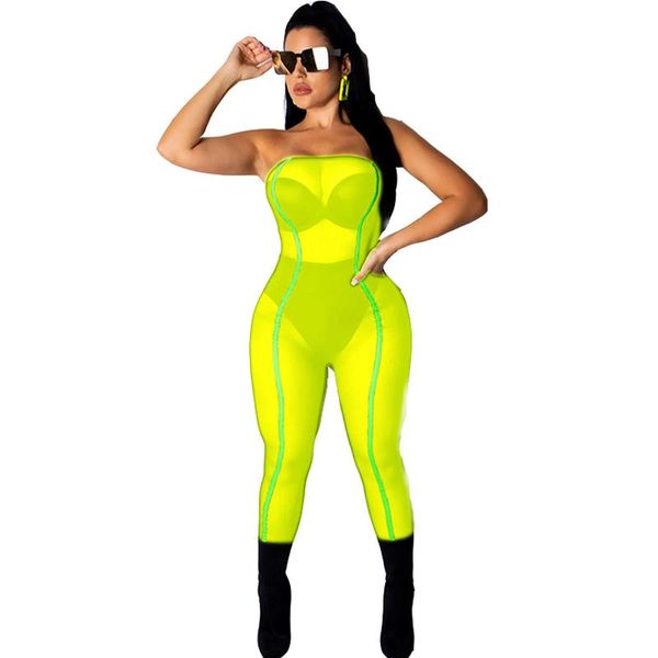 gym clothing mesh sheer bodycon jumpsuit women strapless off shoulder fitness rompers womens female night club party overalls, White;black
gym clothing mesh sheer bodycon jumpsuit women strapless off shoulder fitness rompers womens female night club party overalls, White;black