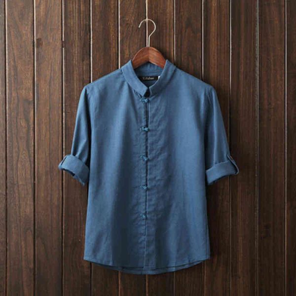 Men's Casual Shirts Wholesale-2016 Autumn Fashion Brand Men Thanks Flax Pure Color Man's Seven Chinese Style Sleeve grey Beige Blu, White;black
Men's Casual Shirts Wholesale-2016 Autumn Fashion Brand Men Thanks Flax Pure Color Man's Seven Chinese Style Sleeve grey Beige Blu, White;black