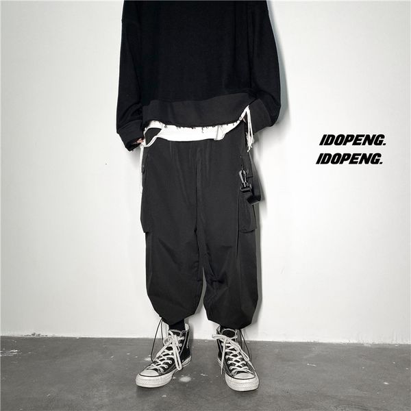 2021 new ankle-length black sweatpants streetwear spring autumn hip hop pants mens bigger pocket trouers 2496
2021 new ankle-length black sweatpants streetwear spring autumn hip hop pants mens bigger pocket trouers 2496