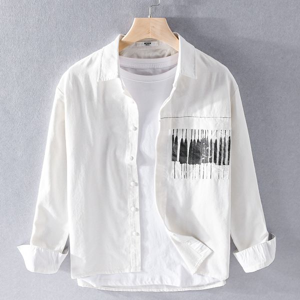 2021 spring arrival of cotton pure brand casual fashion comfortable men's shirts white male shirt chemise frx4, Black
2021 spring arrival of cotton pure brand casual fashion comfortable men's shirts white male shirt chemise frx4, Black