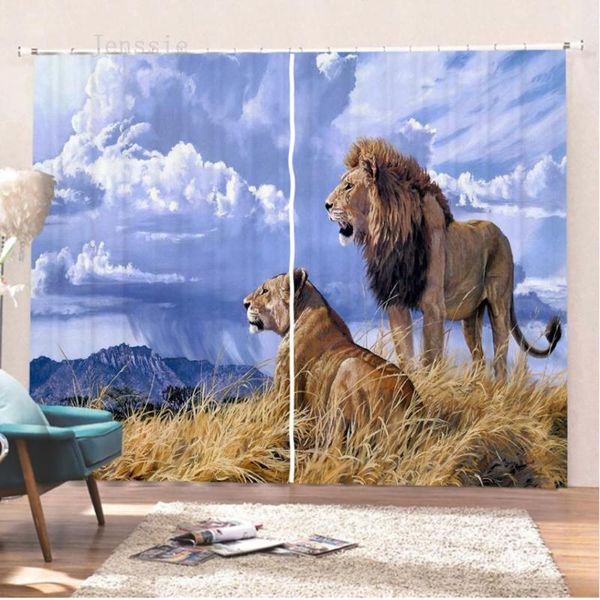 curtain & drapes 3d lion tiger printing living room wildlife for bedroom blackout window treatment drop
curtain & drapes 3d lion tiger printing living room wildlife for bedroom blackout window treatment drop