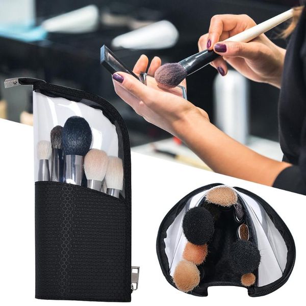 waterproof storage case lightness and portability no space occupy dust-proof makeup brush holder cosmetics organizer pouch
waterproof storage case lightness and portability no space occupy dust-proof makeup brush holder cosmetics organizer pouch