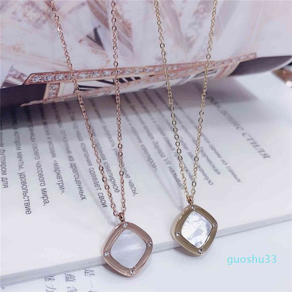 diamond middle shell square necklace clavicle chain women's exquisite skin lining jewelry, Silver
diamond middle shell square necklace clavicle chain women's exquisite skin lining jewelry, Silver