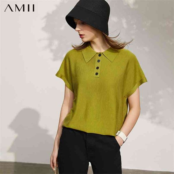 amii minimalism spring summer women's sweater causal solid polo lapel loose women pullover fashion female shirt 12140315 210806, White;black
amii minimalism spring summer women's sweater causal solid polo lapel loose women pullover fashion female shirt 12140315 210806, White;black