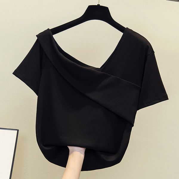 2021 new summer short sleeve short-sleeved solid leisure adjustment bodycon tees plus size t-shirt idrv, White
2021 new summer short sleeve short-sleeved solid leisure adjustment bodycon tees plus size t-shirt idrv, White