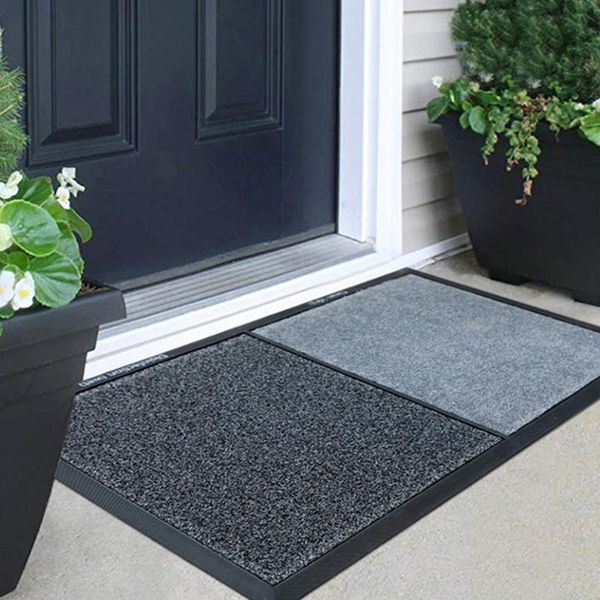 two-color splicing home entry disinfection mat living room bedroom non-slip floor mat bathroom door non-slip carpet
two-color splicing home entry disinfection mat living room bedroom non-slip floor mat bathroom door non-slip carpet