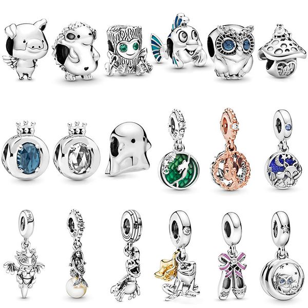 2020 autumn series s925 sterling silver new owl leaf sweet tree charm female original diy bracelet luxury jewelry q0531, Black
2020 autumn series s925 sterling silver new owl leaf sweet tree charm female original diy bracelet luxury jewelry q0531, Black