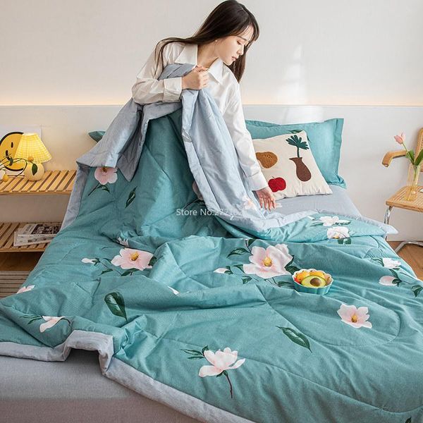 comforters & sets the small fresh printed pattern summer cool quilt single double washable air-conditioning thin
comforters & sets the small fresh printed pattern summer cool quilt single double washable air-conditioning thin