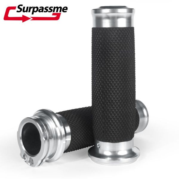 handlebars motorcycle grips cnc aluminum&soft rubber bar end throttle grip 1'' 25mm handle black silver handlebar
handlebars motorcycle grips cnc aluminum&soft rubber bar end throttle grip 1'' 25mm handle black silver handlebar