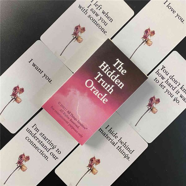 the hidden truth oracle cards divination deck entertainment party board game support drop shipping love 80ls
the hidden truth oracle cards divination deck entertainment party board game support drop shipping love 80ls