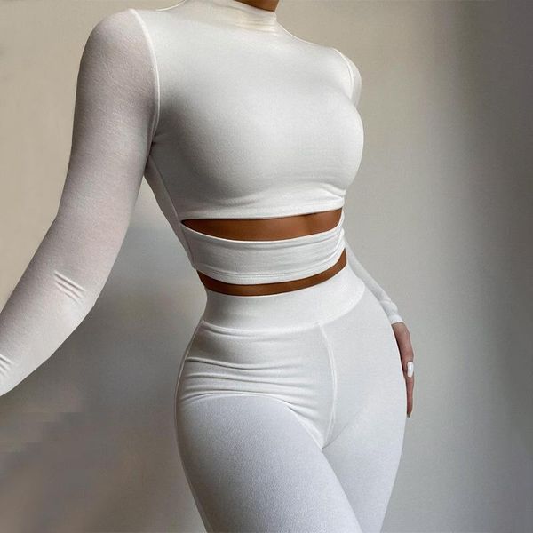 women's two piece pants turtleneck 2 sets crop and pant set for women solid casual jogger trousers pencil suit tracksuit, White
women's two piece pants turtleneck 2 sets crop and pant set for women solid casual jogger trousers pencil suit tracksuit, White