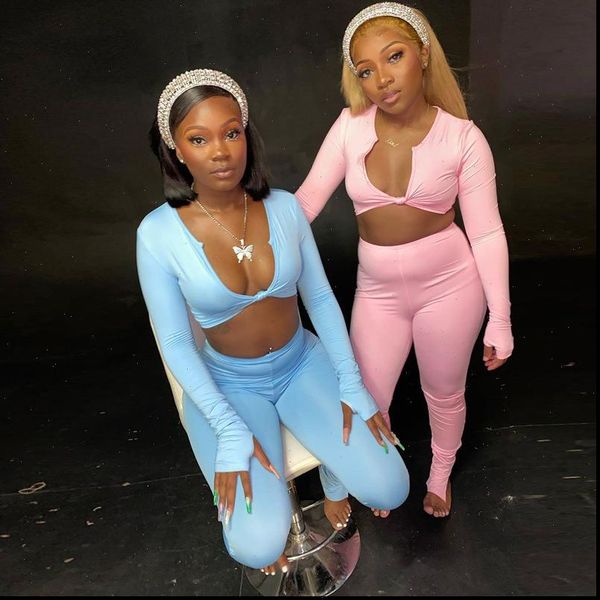 fitness solid twist tracksuit women tracksuits v neck long sleeve crop with leggings bodycon two piece set outfits, Gray
fitness solid twist tracksuit women tracksuits v neck long sleeve crop with leggings bodycon two piece set outfits, Gray