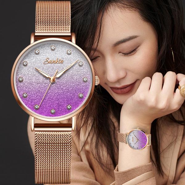 wristwatches sunkta women watches waterproof watch fashion wristwatch donna orologio relogio feminino+box, Slivery;brown
wristwatches sunkta women watches waterproof watch fashion wristwatch donna orologio relogio feminino+box, Slivery;brown