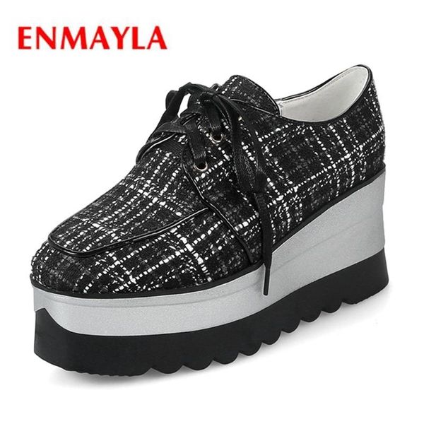 dress shoes enmayla arrival women lace-up high platform pumps lady square toe casual zyl472, Black
dress shoes enmayla arrival women lace-up high platform pumps lady square toe casual zyl472, Black