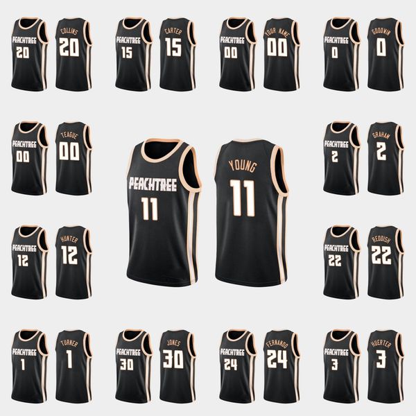 Atlanta Hawks Men Trae Young John Collins Cam Reddish Vince Carter Kevin Huerter NBA Black Custom Swingman Jersey, Black;red
Atlanta Hawks Men Trae Young John Collins Cam Reddish Vince Carter Kevin Huerter NBA Black Custom Swingman Jersey, Black;red