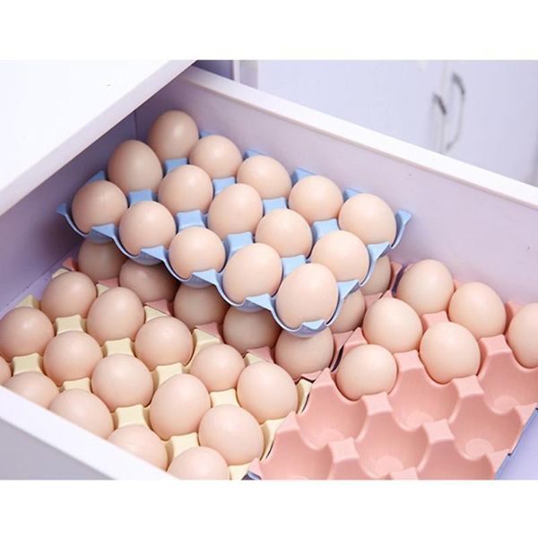 storage bottles & jars kitchen gadgets egg container can be superimposed box refrigerator 15 eggs rack
storage bottles & jars kitchen gadgets egg container can be superimposed box refrigerator 15 eggs rack