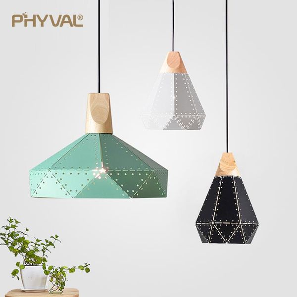 pendant lamps phyval light modern e27 macron color lamp wood iron lampshade cable 1.2m for bedroom
pendant lamps phyval light modern e27 macron color lamp wood iron lampshade cable 1.2m for bedroom