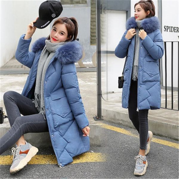 women's down & parkas fashion basic coat clothes jacket casaco feminino casual winter women solid thick harajuku chaqueta mujer plus si, Black
women's down & parkas fashion basic coat clothes jacket casaco feminino casual winter women solid thick harajuku chaqueta mujer plus si, Black