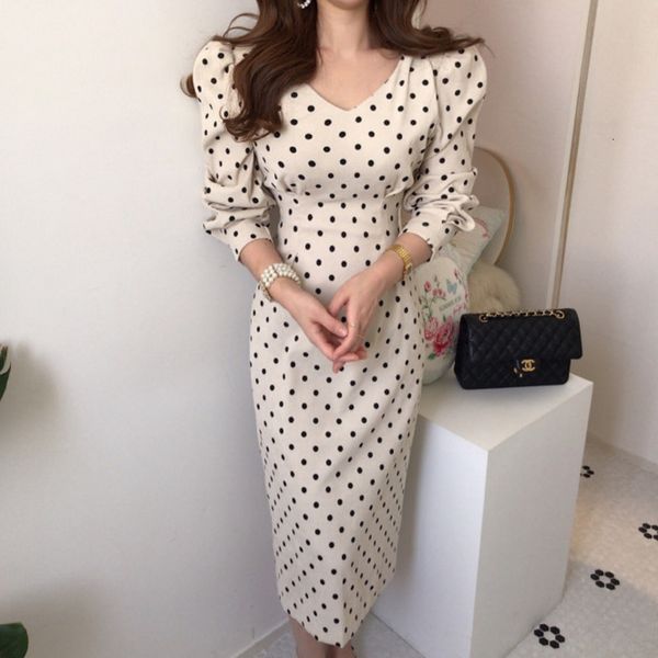 2021 new robe ete femme french style spring autumn women casual polka dot print a-line party long es eleagnt lace-up slim mhr4, Black;gray
2021 new robe ete femme french style spring autumn women casual polka dot print a-line party long es eleagnt lace-up slim mhr4, Black;gray