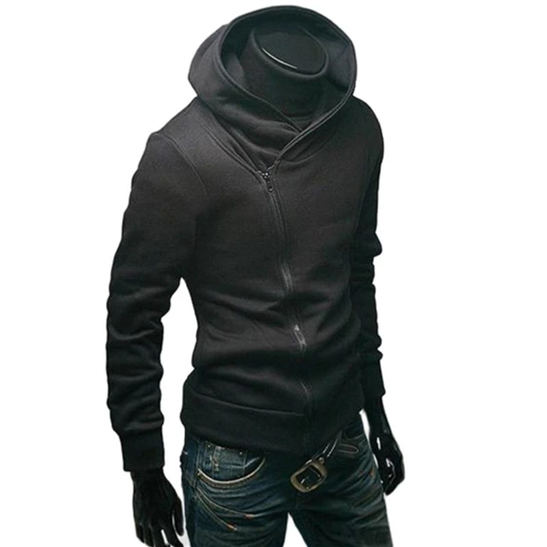 men's jackets fashion hoodie spring and autumn casual diagonal zipper pure color personality women's hooded sweat, Black;brown
men's jackets fashion hoodie spring and autumn casual diagonal zipper pure color personality women's hooded sweat, Black;brown