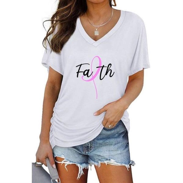 women's t-shirt ladies batwing sleeve v-neck summer harajuku faith letters print short tees for women casual loose, White
women's t-shirt ladies batwing sleeve v-neck summer harajuku faith letters print short tees for women casual loose, White