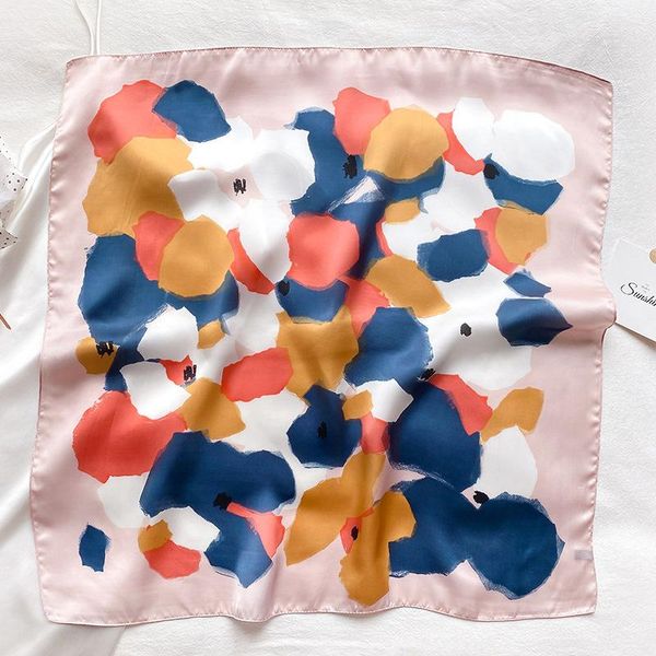 scarves fashion neckerchief women hair 2021 luxury scarf shawl wrap headband hijab lady suqare female girl silk bandana 70cm, Blue;gray
scarves fashion neckerchief women hair 2021 luxury scarf shawl wrap headband hijab lady suqare female girl silk bandana 70cm, Blue;gray