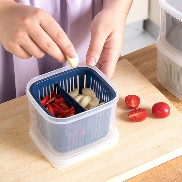 1pc kitchen refrigerator storage box plastic container transparent keeping fruit fresh fridge storage organizer for home
1pc kitchen refrigerator storage box plastic container transparent keeping fruit fresh fridge storage organizer for home