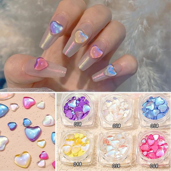 nail art decorations 1 box aurora translucent rhinestones decoration canday color heart shape crystal stone diy jewelry accessory, Silver;gold
nail art decorations 1 box aurora translucent rhinestones decoration canday color heart shape crystal stone diy jewelry accessory, Silver;gold