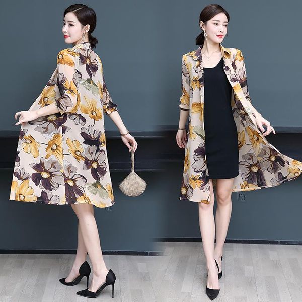 women's blouses & shirts tingyili women printed kimono cardigan summer button up long sleeve boho shirt floral chiffon blouse ladies pl, White
women's blouses & shirts tingyili women printed kimono cardigan summer button up long sleeve boho shirt floral chiffon blouse ladies pl, White