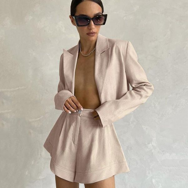 women's tracksuits 2021 autumn winter cotton linen long sleeved small suit slim temperament fashion women two piece set, Gray
women's tracksuits 2021 autumn winter cotton linen long sleeved small suit slim temperament fashion women two piece set, Gray