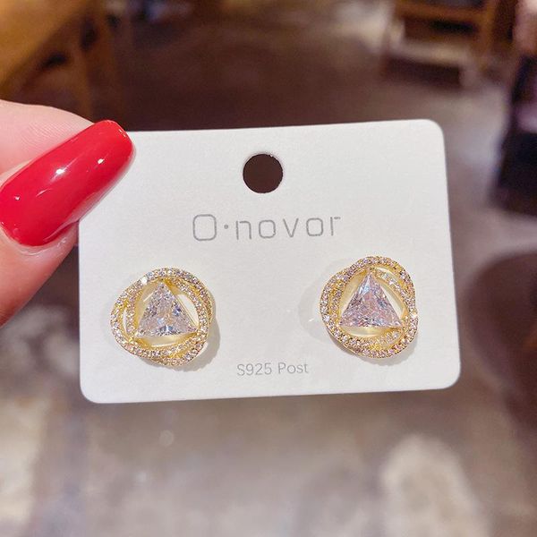 dangle & chandelier 2021 arrival 14k real gold plated triangle earrings for women delicate zircon, Silver
dangle & chandelier 2021 arrival 14k real gold plated triangle earrings for women delicate zircon, Silver