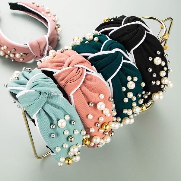 women bowknot pearl hairband cross knotted head band girl fashion fabric headband solid head hoop hair accessories, Silver
women bowknot pearl hairband cross knotted head band girl fashion fabric headband solid head hoop hair accessories, Silver
