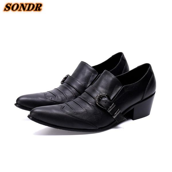dress shoes chaussures homme high heels men formal genuine leather pointed toe buckle strap python skin business oxford, Black
dress shoes chaussures homme high heels men formal genuine leather pointed toe buckle strap python skin business oxford, Black